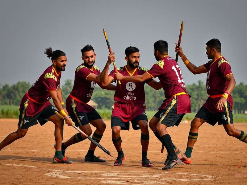 Kabaddi World Cup tournament celebration